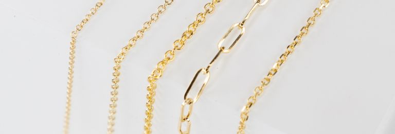 Different Types of Permanent Chains Available at Heller Jewelers