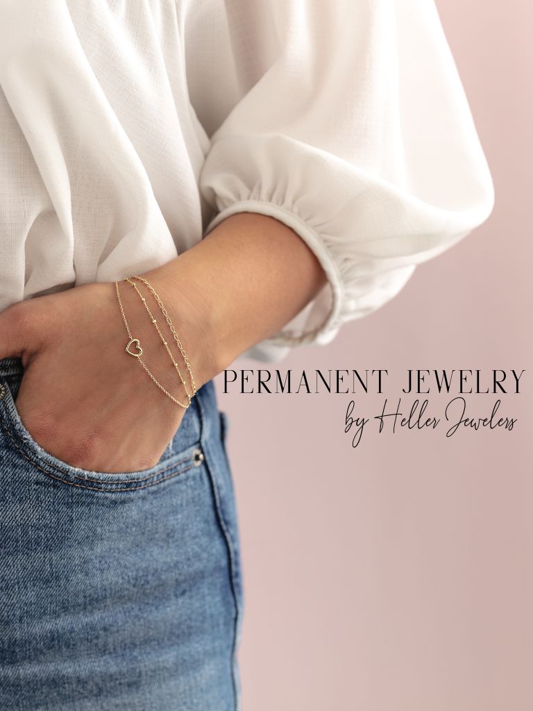 permanent jewelry by Heller Jewelers