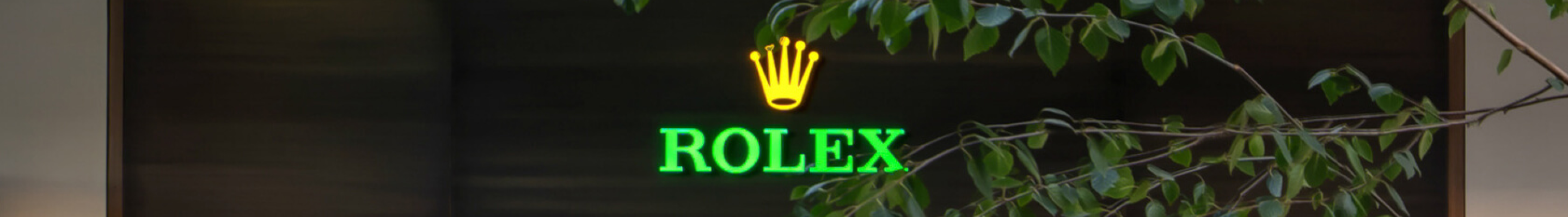 Rolex Storefront at Heller Jewelers in California